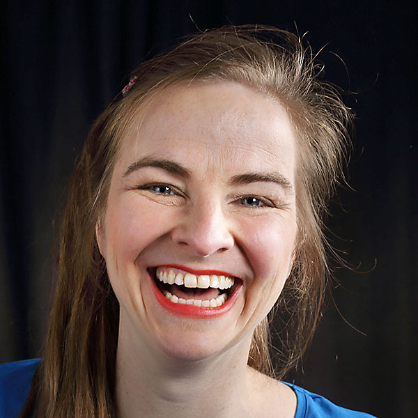 Anke Jansen ist Schauspielerin beim Kindertheater Zauberflöckchen